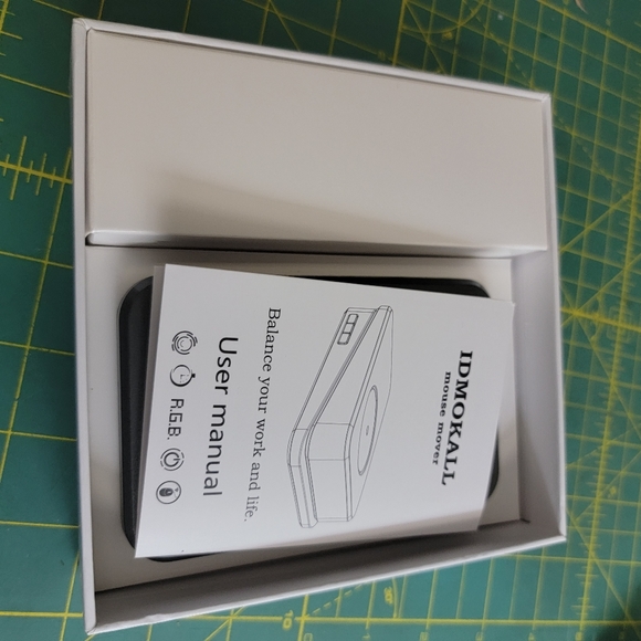 Mouse Jiggler Undetectable Mouse Mover Device, RGB Jiggler Mouse Mover with ON/O - Picture 9 of 12